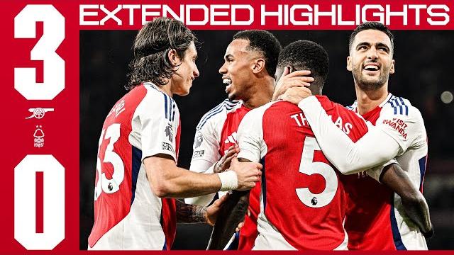 BACK TO WINNING WAYS! | EXTENDED HIGHLIGHTS | Arsenal v Nottingham Forest (3-0) | Premier League BACK TO WINNING WAYS! | EXTENDED HIGHLIGHTS | Arsenal v Nottingham Forest (3-0) | Premier League