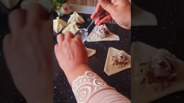 Как красиво лепить манты Как красиво лепить манты