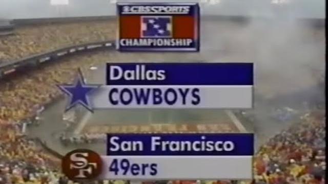 1992 -93 NFC Championship Cowboys at 49ers Pat Summerall and John Madden in the booth 1992 -93 NFC Championship Cowboys at 49ers Pat Summerall and John Madden in the booth