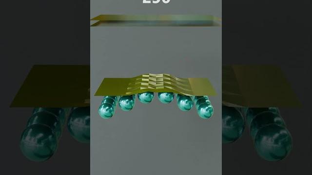 Satisfying cloth simulation to 4096 #blender #3d Satisfying cloth simulation to 4096 #blender #3d