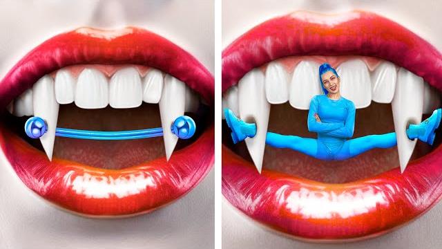 Преображение ботанши вампира в красотку / Если бы бьюти гаджеты из TIk Tok были людьми! Преображение ботанши вампира в красотку / Если бы бьюти гаджеты из TIk Tok были людьми!