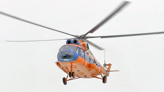 Вертолет Ми-8. Приземление Вертолет Ми-8. Приземление