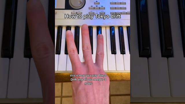 How to play Tokyo Drift #shorts How to play Tokyo Drift #shorts