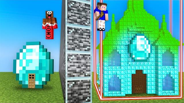 Использовал Читы и Построил АЛМАЗНЫЙ Дом в Майнкрафт! Minecraft Использовал Читы и Построил АЛМАЗНЫЙ Дом в Майнкрафт! Minecraft