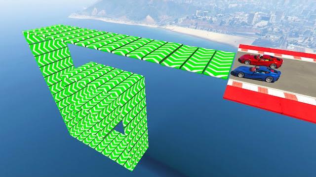 Crazy Twisted Turbo Bridge Race - GTA 5 Online Crazy Twisted Turbo Bridge Race - GTA 5 Online