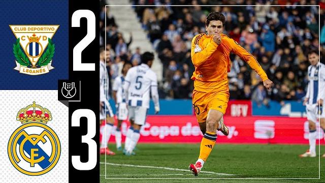 HIGHLIGHTS | Leganés 2-3 Real Madrid | Copa del Rey 2024/25 HIGHLIGHTS | Leganés 2-3 Real Madrid | Copa del Rey 2024/25