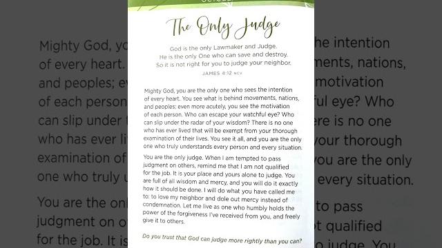 October 11 Daily Bible Devotional October 11 Daily Bible Devotional