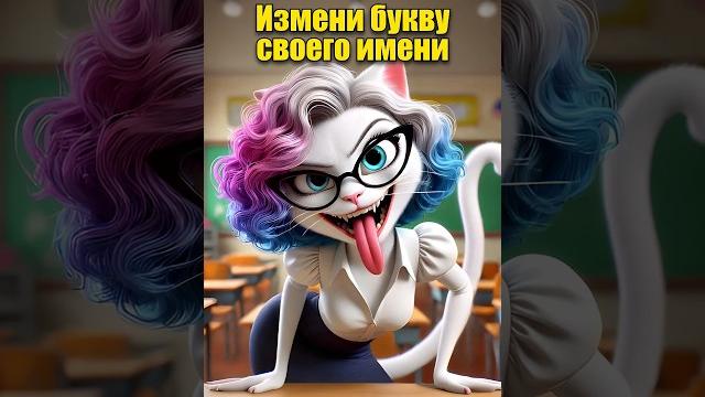 Замени первую букву своего имени в нейросети #dlle3 #aiart #aicat #chatgpt #кот #юмор #ии #нейросеть Замени первую букву своего имени в нейросети #dlle3 #aiart #aicat #chatgpt #кот #юмор #ии #нейросеть
