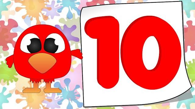 Цифры от 1 до 10 для детей. Учим цифры с цветной птичкой. Учим считать ребенка до десяти. Цифры от 1 до 10 для детей. Учим цифры с цветной птичкой. Учим считать ребенка до десяти.