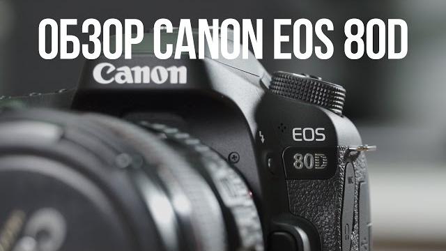 Обзор Canon EOS 80D (видеосъемка). Обзор Canon EOS 80D (видеосъемка).