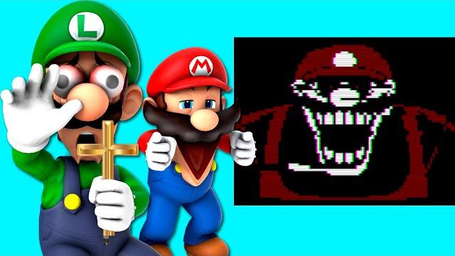 Mario Plays Mario.exe ft. Luigi Mario Plays Mario.exe ft. Luigi