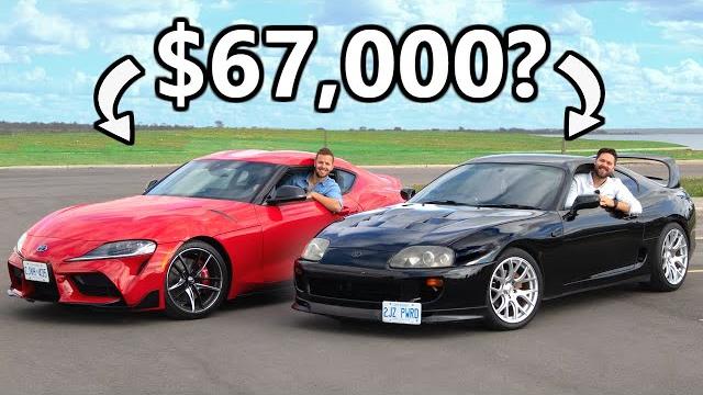 2021 Toyota Supra vs 1994 Toyota Supra // JDM Legends Face Off 2021 Toyota Supra vs 1994 Toyota Supra // JDM Legends Face Off