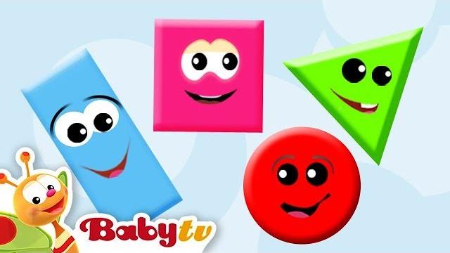 Shapes for Toddlers 🟠🟩 | Kids and Babies | Cartoons @BabyTV Shapes for Toddlers 🟠🟩 | Kids and Babies | Cartoons @BabyTV