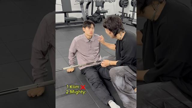 Barbell challenge #beatbox #tiktok Barbell challenge #beatbox #tiktok