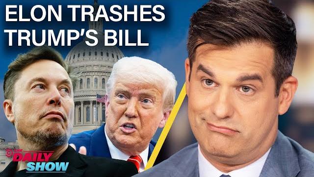 Elon Calls Trump's BBB "Disgusting Abomination" & FEMA Head Learns About Hurricanes | The Daily Show Elon Calls Trump's BBB "Disgusting Abomination" & FEMA Head Learns About Hurricanes | The Daily Show