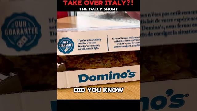 Domino’s Pizza Tried Taking Over Italy?! Domino’s Pizza Tried Taking Over Italy?!