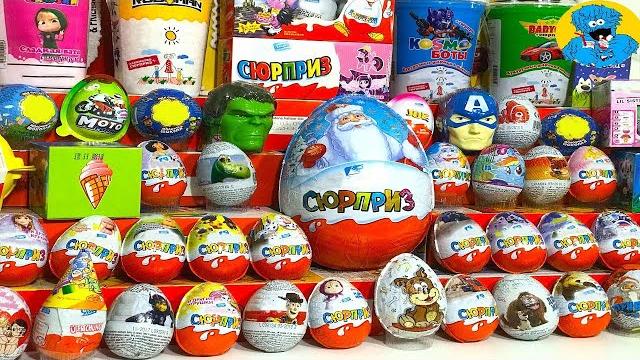 Мега Выпуск, Открываем Яйца С Сюрпризом,Unboxing Surprise Eggs Mega Giant Collection with Rare! Мега Выпуск, Открываем Яйца С Сюрпризом,Unboxing Surprise Eggs Mega Giant Collection with Rare!