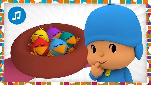 FIVE LITTLE BIRDS | Nursery Rhymes & Baby Songs - Pocoyo FIVE LITTLE BIRDS | Nursery Rhymes & Baby Songs - Pocoyo