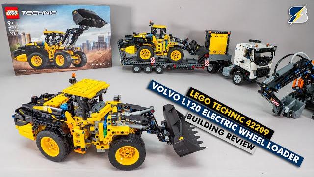 LEGO Technic 42209 Volvo L120 Electric Wheel Loader detailed building review - a proper Technic set! LEGO Technic 42209 Volvo L120 Electric Wheel Loader detailed building review - a proper Technic set!