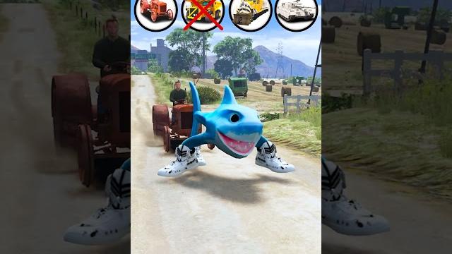 Transport VS Tralalero tralala in GTA 5 #gta5 Transport VS Tralalero tralala in GTA 5 #gta5