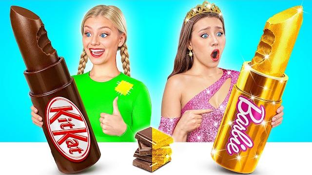 Челлендж. Шоколадная Еда vs Настоящая еда | Смешные Кулинарные Войны от Multi DO Challenge Челлендж. Шоколадная Еда vs Настоящая еда | Смешные Кулинарные Войны от Multi DO Challenge