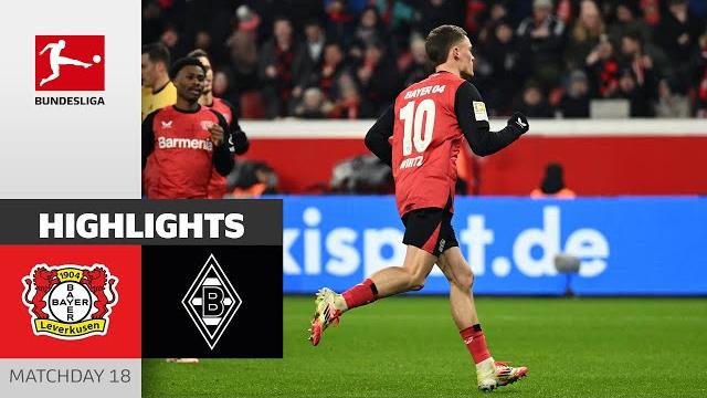 Unstoppable Wirtz Scores Twice! | Bayer 04 Leverkusen - Borussia M'gladbach 3-1 | Highlights | MD 18 Unstoppable Wirtz Scores Twice! | Bayer 04 Leverkusen - Borussia M'gladbach 3-1 | Highlights | MD 18