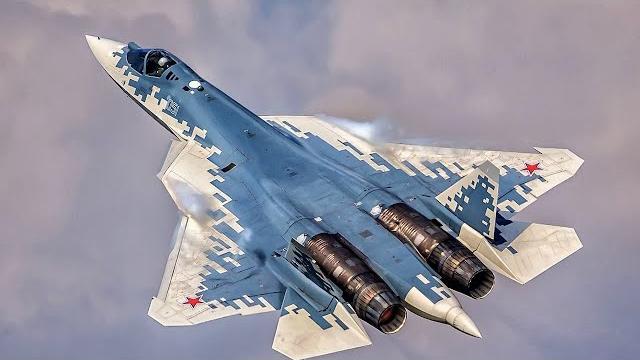 Сухой Су-57 в действии 2020 Сухой Су-57 в действии 2020
