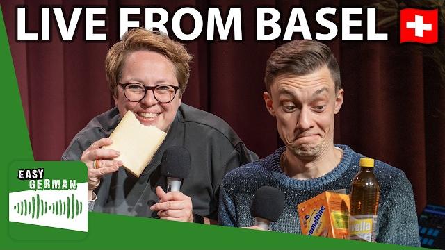 Why Do the Swiss Stare? And: Testing Swiss Products | Easy German Podcast 581 from Basel Why Do the Swiss Stare? And: Testing Swiss Products | Easy German Podcast 581 from Basel