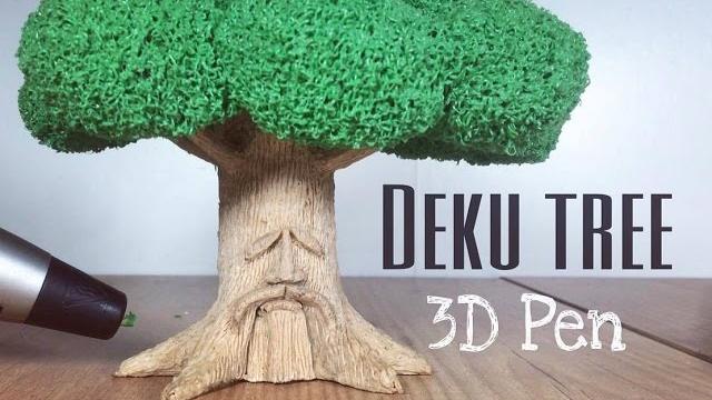 3D Pen | Making The Great Deku Tree | The Legend Of Zelda | 3D Printing Pen Creations 3D Pen | Making The Great Deku Tree | The Legend Of Zelda | 3D Printing Pen Creations