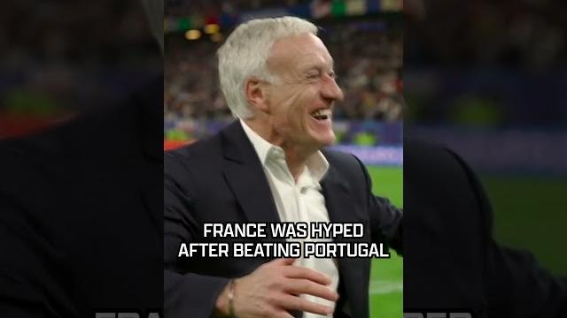 France celebrates after penalty shootout win over Portugal #France #Mbappe #soccer #Euro #UEFA France celebrates after penalty shootout win over Portugal #France #Mbappe #soccer #Euro #UEFA