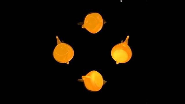 ЧАЙНИК видео для голографической 3D пирамиды ЧАЙНИК видео для голографической 3D пирамиды