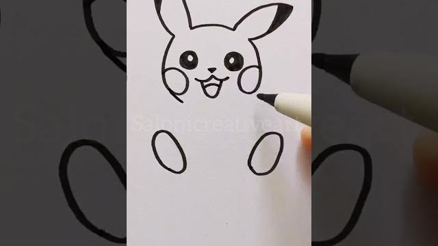 Easy Pikachu drawing || #art #paper #video #viral #diy #youtube #craft #creative #drawing #cartoon Easy Pikachu drawing || #art #paper #video #viral #diy #youtube #craft #creative #drawing #cartoon