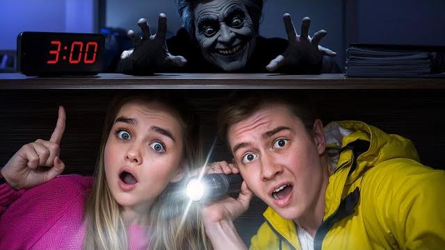 Sleepover at school! Scary stories at 3:00 a.m. Sleepover at school! Scary stories at 3:00 a.m.