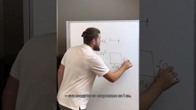 Что такое 1 см квадратный? Что такое 1 см квадратный?