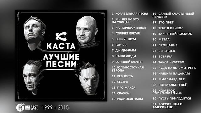 Каста - Лучшие песни (Full Album / весь альбом) 1999 - 2015 Каста - Лучшие песни (Full Album / весь альбом) 1999 - 2015