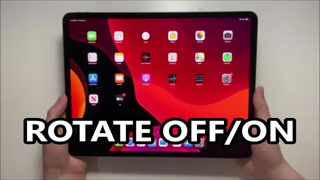 How to Rotate iPad Pro Screen & Lock Orientation How to Rotate iPad Pro Screen & Lock Orientation