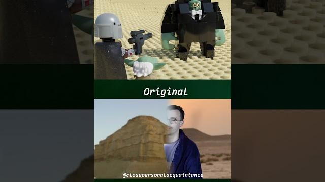 The Mandalorian be like: | Lego Animation VS Original The Mandalorian be like: | Lego Animation VS Original