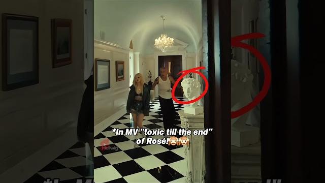 Rosé broke the statue "kill this love"!🫣 #blackpink #lisa Rosé broke the statue "kill this love"!🫣 #blackpink #lisa