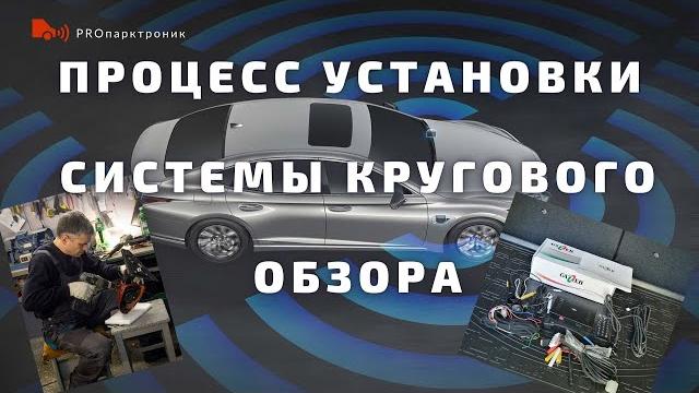 Монтаж системы кругового обзора Монтаж системы кругового обзора