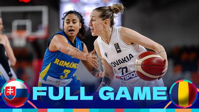 Slovakia v Romania | FIBA Women's EuroBasket 2025 Qualifiers Slovakia v Romania | FIBA Women's EuroBasket 2025 Qualifiers