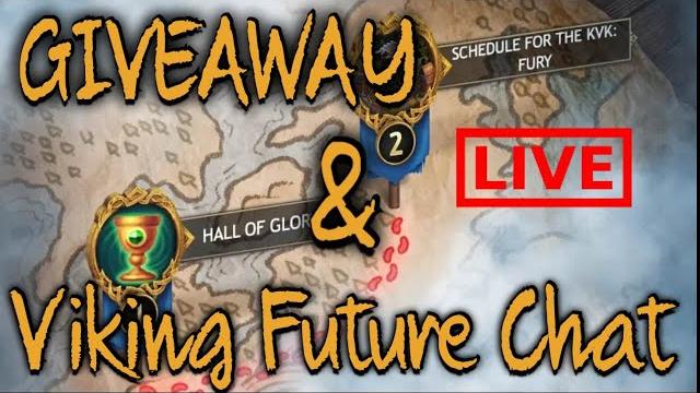 Live Giveaway & Vikings Future Chat// Vikings: War of Clans Live Giveaway & Vikings Future Chat// Vikings: War of Clans