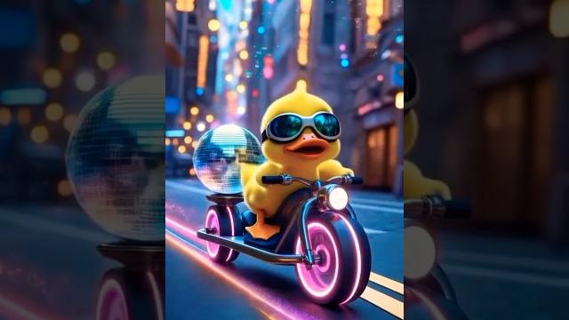 "The yellow duck buys a magical disco🪩 ball to dance with the children" #shorts #duckling #cartoon "The yellow duck buys a magical disco🪩 ball to dance with the children" #shorts #duckling #cartoon