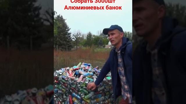 Не пью, но собираю алюминиевые банки Не пью, но собираю алюминиевые банки