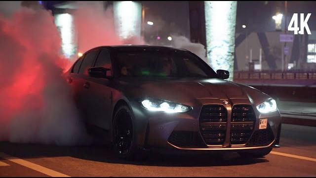 BMW M3 2021 сделал 360 на дороге, самое дымное видео! BMW M3 2021 сделал 360 на дороге, самое дымное видео!