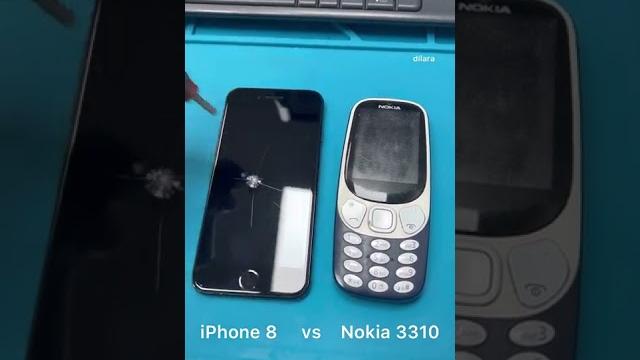 iPhone 8 или Nokia 3310 (тест) iPhone 8 или Nokia 3310 (тест)
