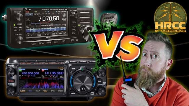 Yaesu FTX-1 VS. ICOM IC-705! Yaesu FTX-1 VS. ICOM IC-705!