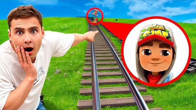 Found Subway Surfers in real life! Found Subway Surfers in real life!