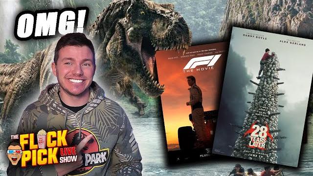 LIVE! Jurassic World Rebirth First Reactions, F1 Review, 28 Years Later Review and MORE! LIVE! Jurassic World Rebirth First Reactions, F1 Review, 28 Years Later Review and MORE!