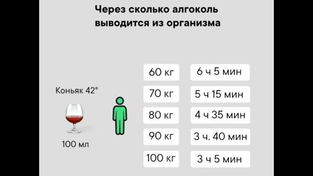 Через сколько алкоголь выводится из организма? Через сколько алкоголь выводится из организма?