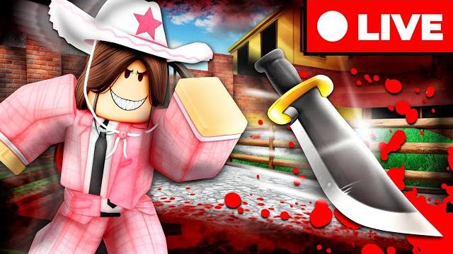 Roblox MM2 LIVE with Viewers Roblox MM2 LIVE with Viewers